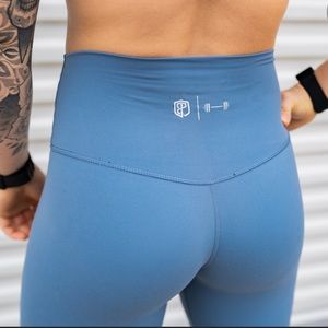 Born Primitive BARBELLA BOX EDITION Go to Leggings. Size LARGE.  Light blue